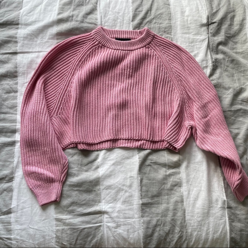 Frankie Phoenix pink sweater